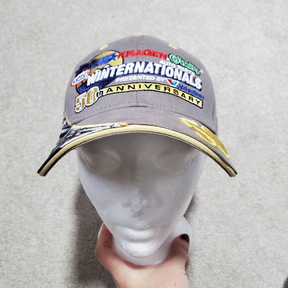 NHRA NWOT WinterNationals Cap 50th Anniversary 2010 Limited Edition 350 of 1050 - Picture 2 of 11